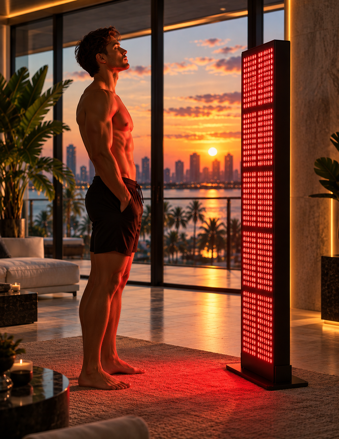 3600W Full-Body Red Light Panel