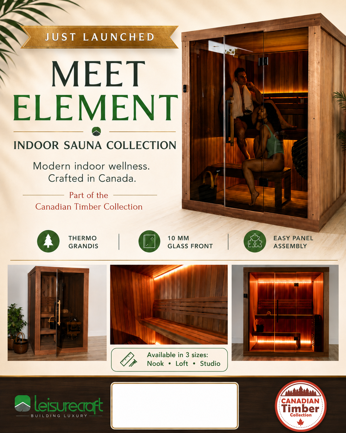 CT Element Loft Sauna (54x74)