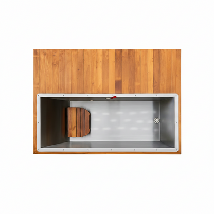 TimberChill Glacier Pro Cedar Cold Plunge